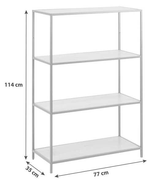 REGAL 77/114/35 cm barve hrasta