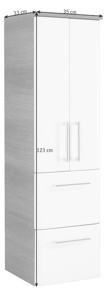 SREDNJE VISOKA OMARA 35/123/33 cm