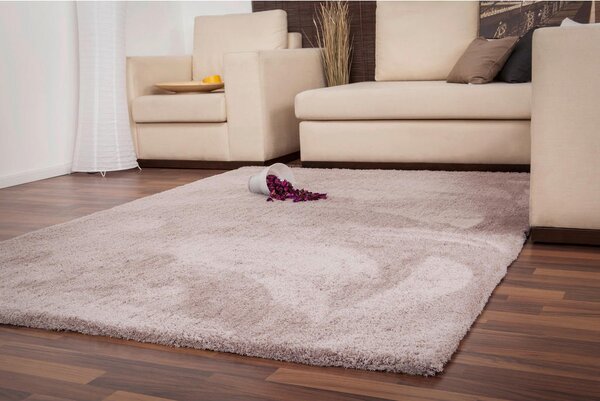 PREPROGA Z VISOKIM FLOROM Velvet 80/150 cm bež