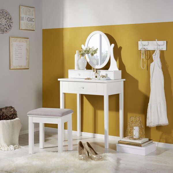 TABURE, les, tekstil, leseni material siva, bela