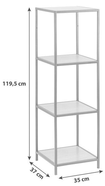 REGALNI ELEMENT 35,0/119,5/37,0 cm barve hrasta