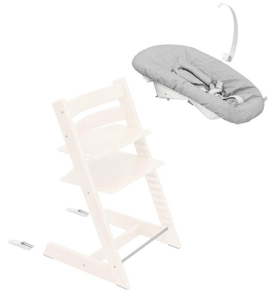 LUPINICA ZA STOLČEK Tripp Trapp Newborn Set 59/15/27 cm svetlo siva