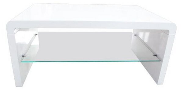 KLUBSKA MIZA, 90/40/60 cm bela