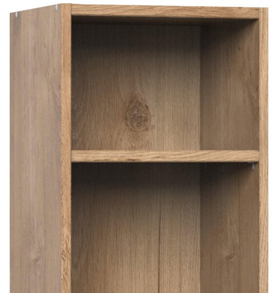 REGALNI ELEMENT 47/198/38 cm barve grafita, barve hrasta
