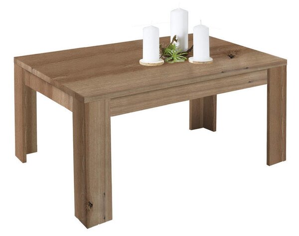 KLUBSKA MIZA, 90/46/50 cm barve hrasta