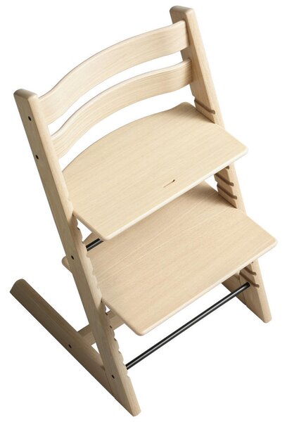 STOLČEK ZA HRANJENJE Tripp Trapp Oak 46/79/49 cm biserna