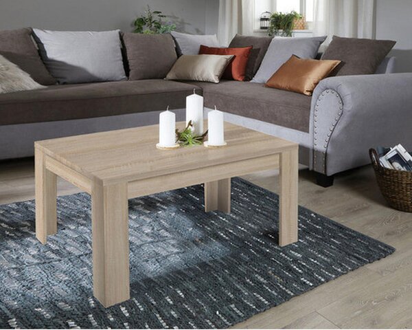 KLUBSKA MIZA, 90/46/50 cm hrast sonoma