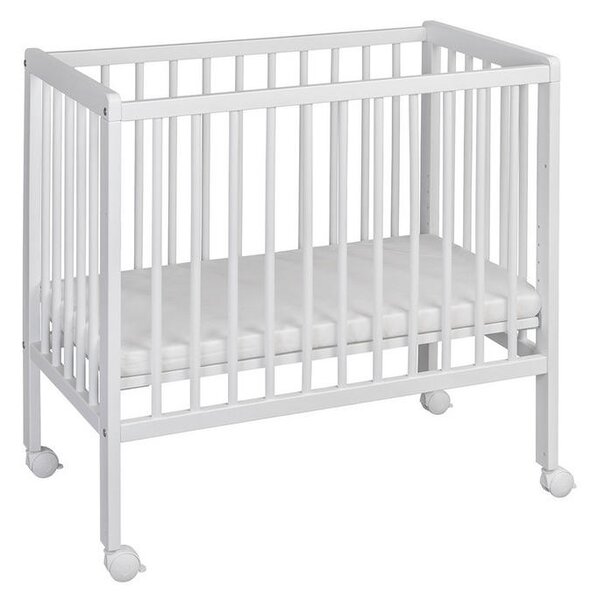 OBPOSTELJNA POSTELJICA NINA divja bukev (jedrovina) trd les 85/48/83 cm bela
