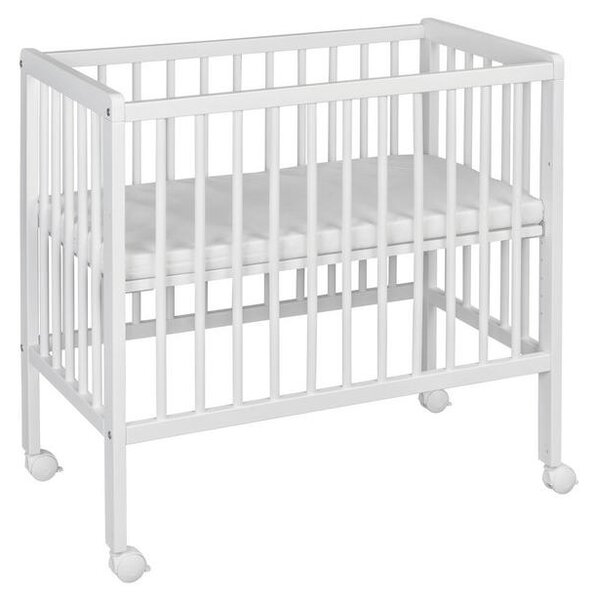 OBPOSTELJNA POSTELJICA NINA divja bukev (jedrovina) trd les 85/48/83 cm bela