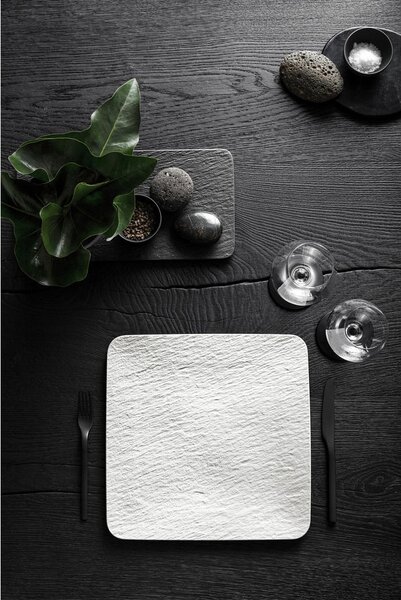 PLADENJ ZA SERVIRANJE MANUFACTURE ROCK BLANC 32,5/32,5/1,5 cm