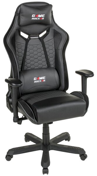 GAMING STOL tekstil črna