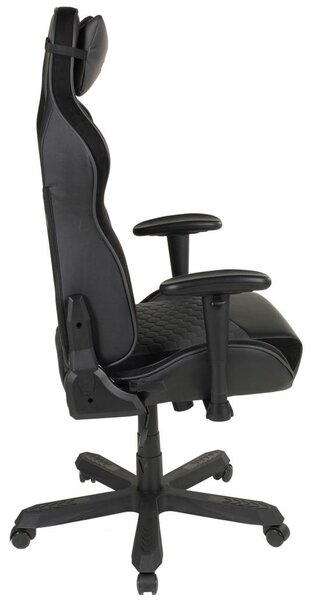 GAMING STOL tekstil črna