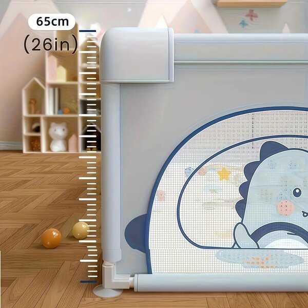 Playfort™ Otroška Ograja Za Igro - 180 X 150 Cm, PlayFort™ otroška ograja za igro (Siva) - 180 x 150 cm