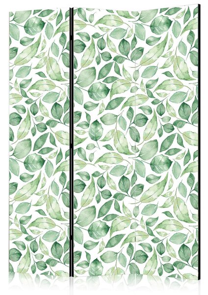 PARAVAN 135/172/3 cm zelena, bela