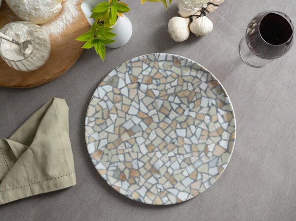 SET KROŽNIKOV ZA PICO Stone Collection Siena 33 cm