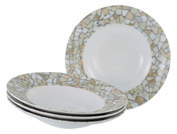 SET KROŽNIKOV ZA TESTENINE Stone Collection Siena 27 cm