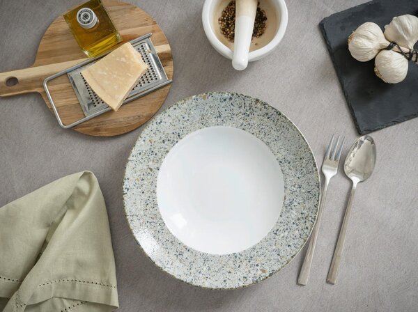 SET KROŽNIKOV ZA TESTENINE Stone Collection Genua 27 cm