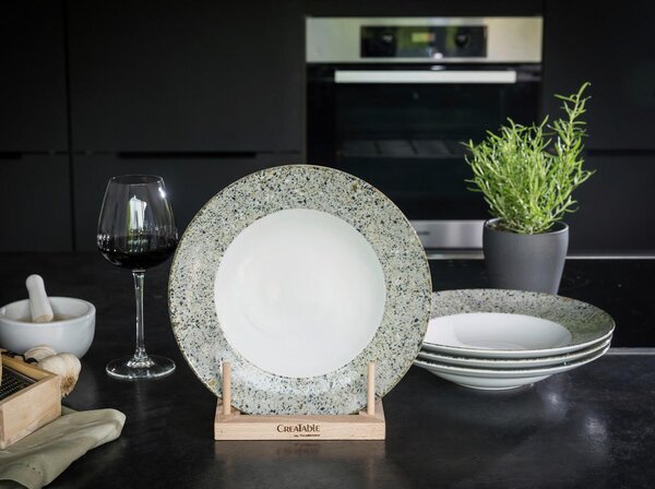 SET KROŽNIKOV ZA TESTENINE Stone Collection Genua 27 cm