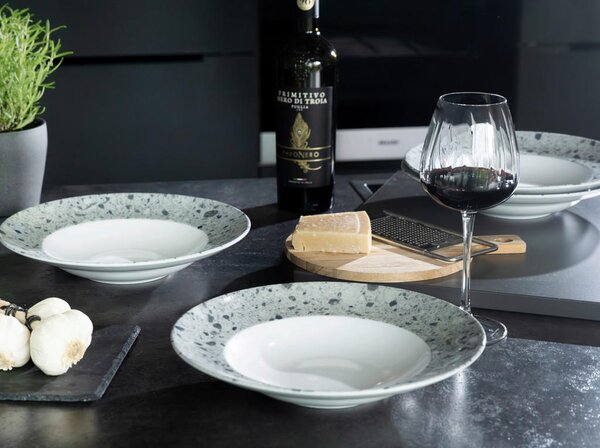 SET KROŽNIKOV ZA TESTENINE Stone Collection Florenz 27 cm