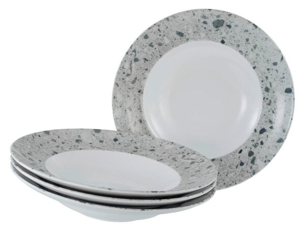 SET KROŽNIKOV ZA TESTENINE Stone Collection Florenz 27 cm
