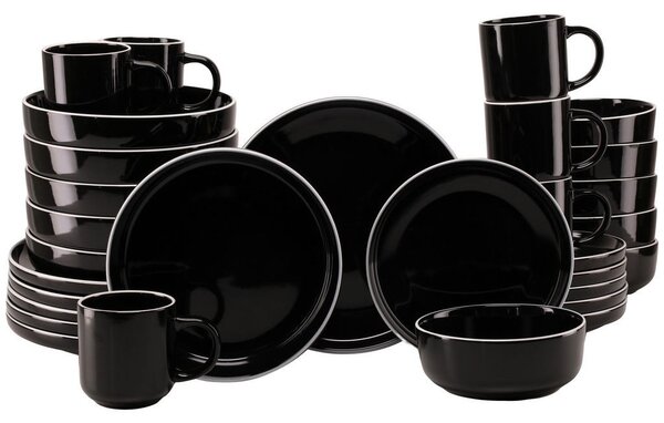KOMBINIRANI SERVIS Nordic Gourmet Schwarz