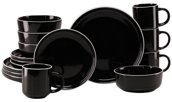 KOMBINIRANI SERVIS Nordic Gourmet Schwarz