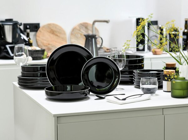 JEDILNI SERVIS Nordic Gourmet Schwarz