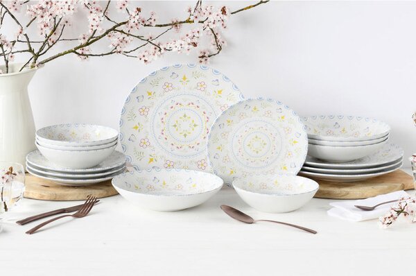 JEDILNI SERVIS Primavera Pastell