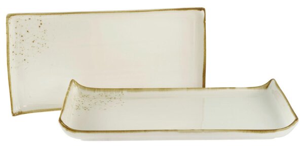 SET PLADNJEV ZA SERVIRANJE Nature Collection Creme 33/16,5/3,5 cm