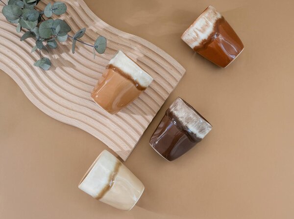 SET SKODELIC Squeezy Mocha Mousse 4-delni