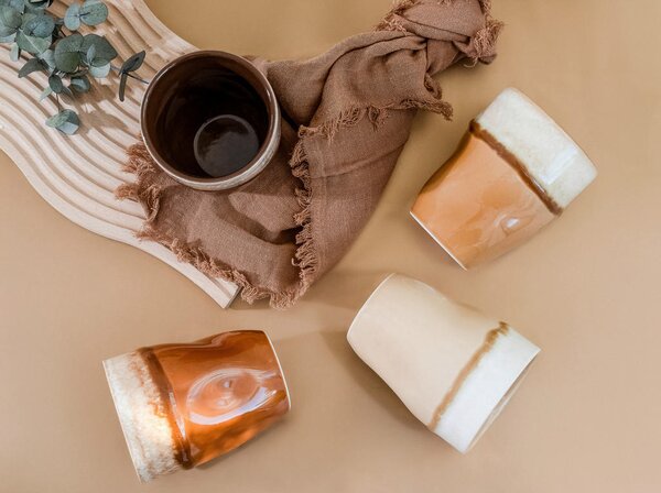SET SKODELIC Squeezy Mocha Mousse 4-delni