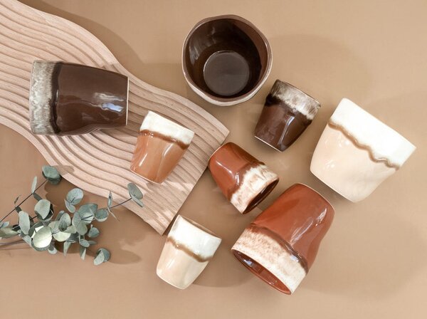 SET SKODELIC Squeezy Mocha Mousse 4-delni