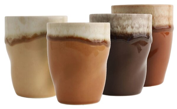 SET SKODELIC Squeezy Mocha Mousse 4-delni