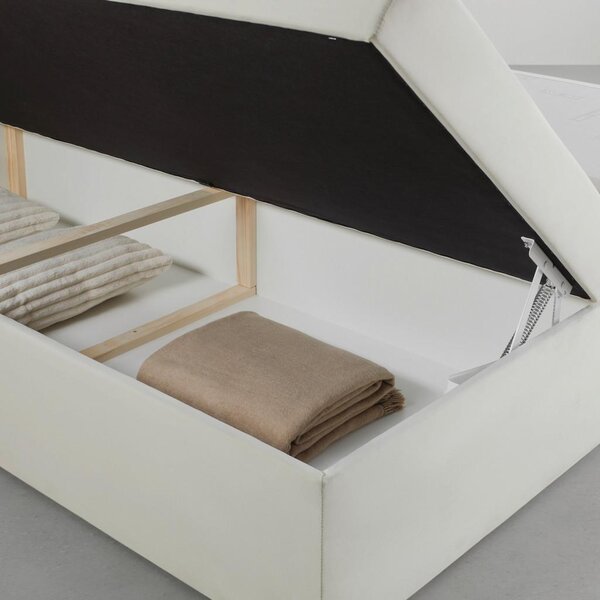 Mömax Postelja Boxspring Rossa, Bež, 180x200