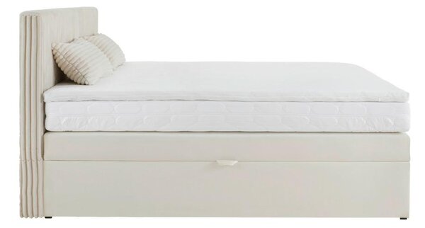 Mömax Postelja Boxspring Rossa, Bež, 180x200