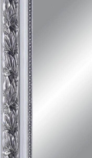 STENSKO OGLEDALO, 100/200/3,3 cm les, steklo, leseni material