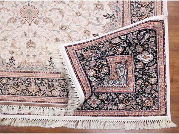 TKANA PREPROGA Isfahan Crem 133/190 cm večbarvno