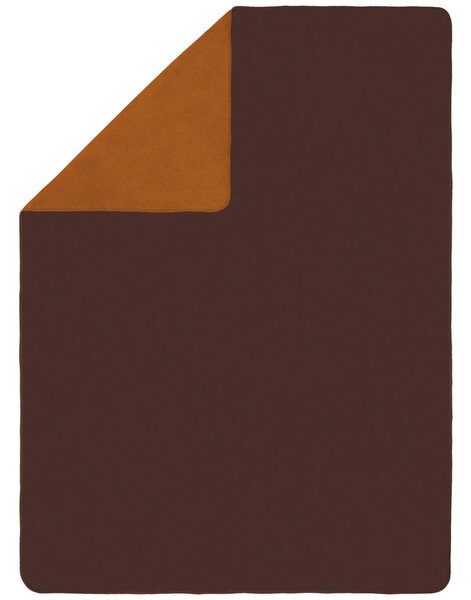 DEKORATIVNA ODEJA DE VELA 150/200 cm rjava, rumena