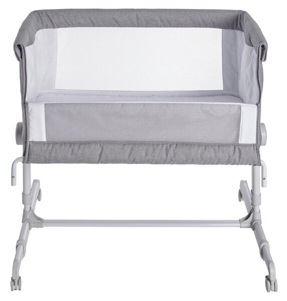 OBPOSTELJNA POSTELJICA BASIC 81/56/89 cm siva, bela
