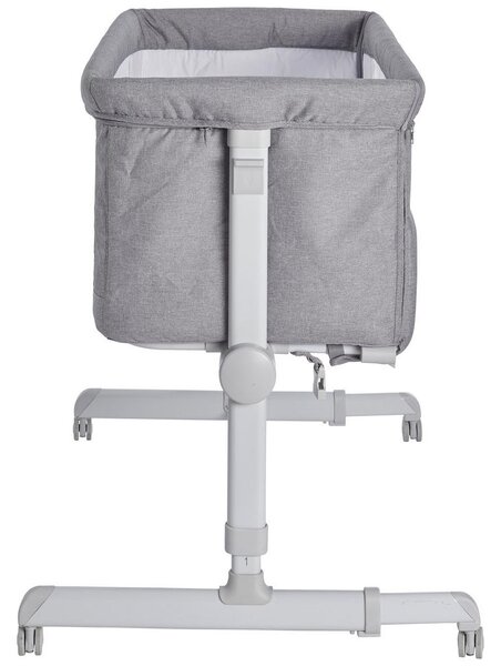 OBPOSTELJNA POSTELJICA BASIC 81/56/89 cm siva, bela