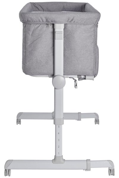 OBPOSTELJNA POSTELJICA BASIC 81/56/89 cm siva, bela