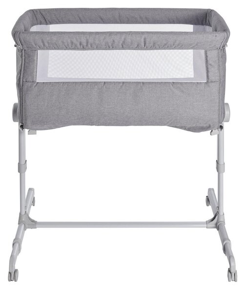 OBPOSTELJNA POSTELJICA BASIC 81/56/89 cm siva, bela
