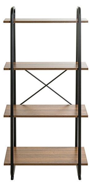 REGAL 60/128/36 cm črna, barve hrasta