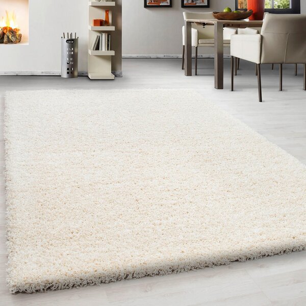 PREPROGA Z VISOKIM FLOROM Life 1500 160/230 cm tkano krem barve