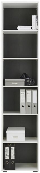 REGAL 50/222,2/40 cm antracit, bela