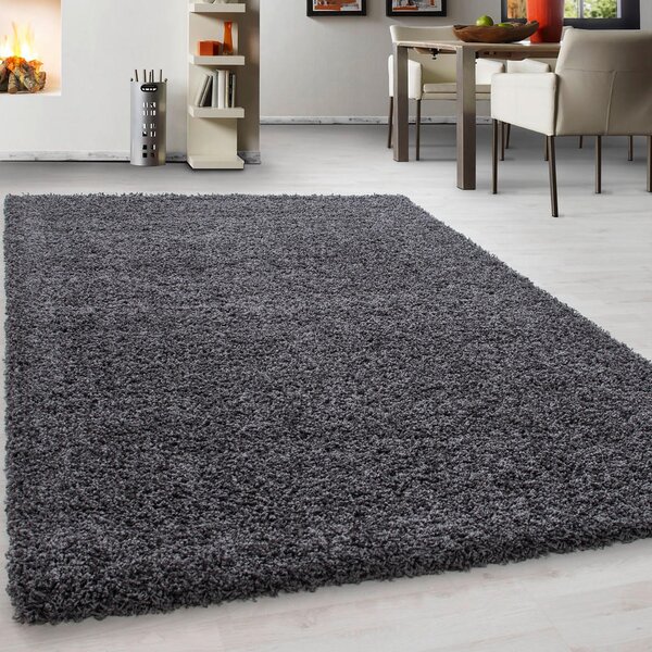 PREPROGA Z VISOKIM FLOROM Life 1500 160/230 cm tkano siva