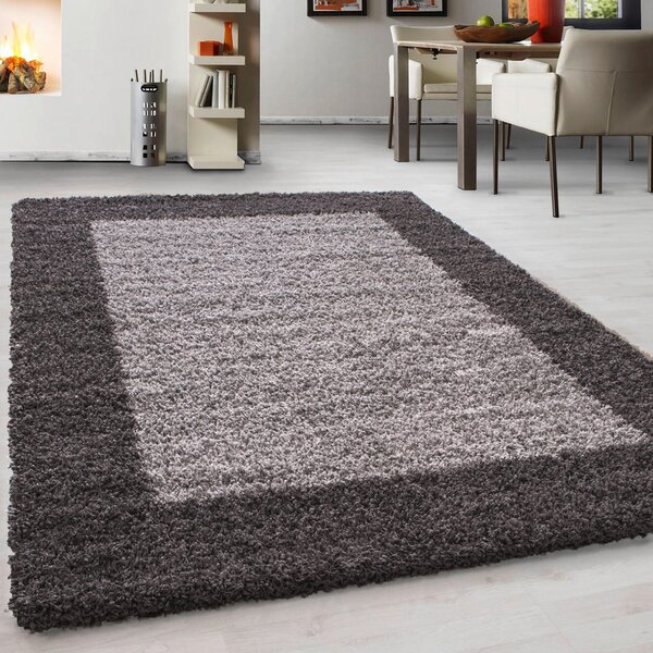 PREPROGA Z VISOKIM FLOROM Life 1503 300/400 cm tkano siva
