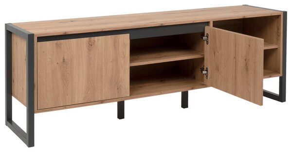 TV-ELEMENT antracit, barve hrasta