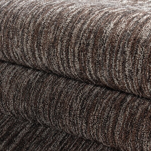 RAVNO TKANA PREPROGA Nizza 1800 Braun 160/230 cm tkano rjava