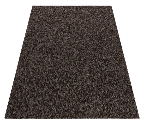 RAVNO TKANA PREPROGA Nizza 1800 Braun 160/230 cm tkano rjava